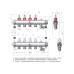 Коллектор нерж. Wester W902 1-3/4 в сборе с расходомерами на 12 выходов