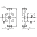 Циркуляционный насос Shinhoo BASIC 25-4S N 180 1x230V