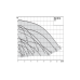 Насос циркуляционный с мокрым ротором TOP-SD 32/10 EM PN6/10 сдвоенный 1х230В/50 Гц Wilo 2080073