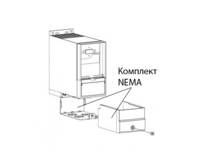 Комплект монтажный NEMA1-M1 для FC-051 0,75кВт Danfoss 132B0103